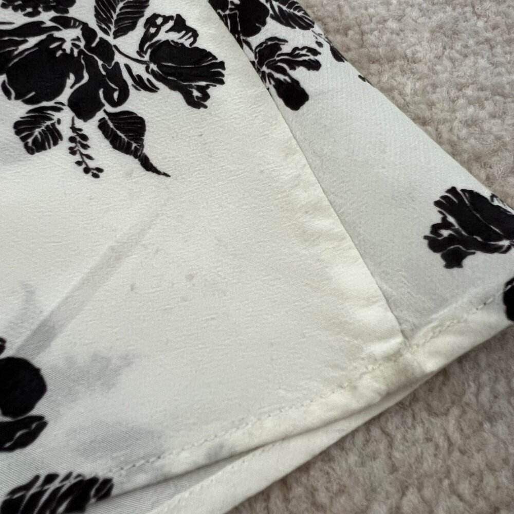 House of Harlow 1960 Black & White Floral Maxi Skirt - Picture 10 of 12